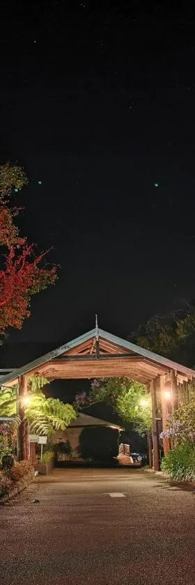 卡里森林汽车旅馆，位于彭伯顿的酒店