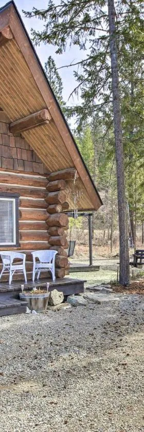 Peaceful Kootenai Cabin - Unplug in the Mtns!，位于邦纳斯费里的酒店