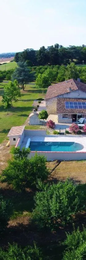 Gîte de Beausoleil，位于La Romieu的酒店