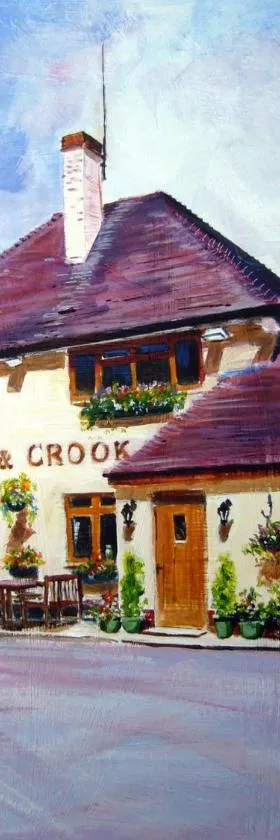 The Dog & Crook，位于拉姆西的酒店