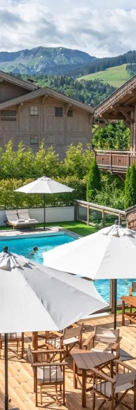 Les Loges Blanches Megève，位于梅杰夫的酒店