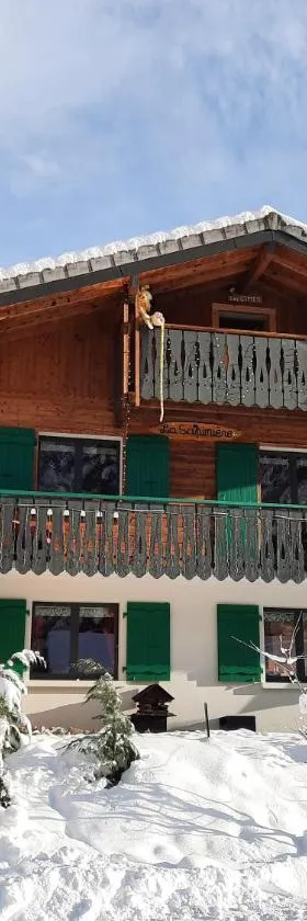 Chalet la sapiniere，位于拉夏贝尔德邦达的酒店
