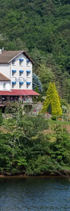Logis Hôtel Belle Vue，位于Les Ancizes-Comps的酒店