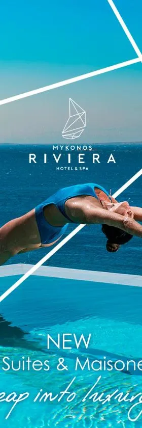 Mykonos Riviera Hotel & Spa, a member of Small Luxury Hotels of the World，位于图罗斯的酒店