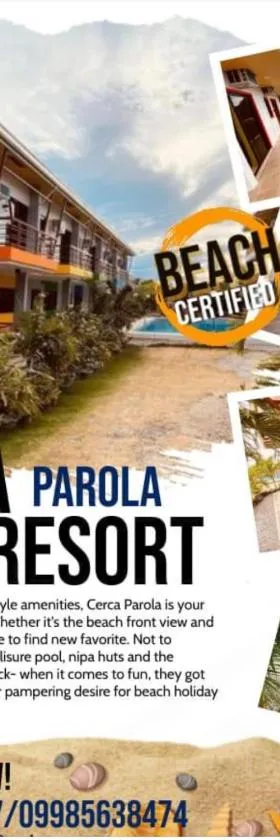Cerca Parola Beach Resort，位于Malabrigo的酒店
