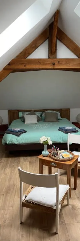 Chambre ambiance campagne chic，位于Freneuse的酒店
