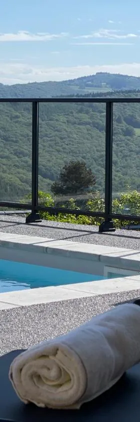 Logis Hôtel Au Vieux Morvan "récemment rénové", au cœur de la Bourgogne, Piscine & Spa，位于希农堡的酒店