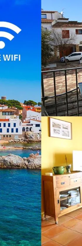 Apartament Antic Plankton - Calella Palafrugell - Free Parking, Beach, Wifi, Perfect holidays，位于卡莱利亚德帕拉弗鲁赫尔的酒店