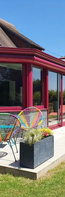 La mare aux chevres，位于Reux的酒店