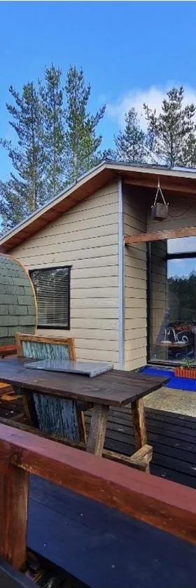 Cabaña Refugio Sauna Spa El Arrayan Casablanca Valdivia，位于瓦尔迪维亚的酒店
