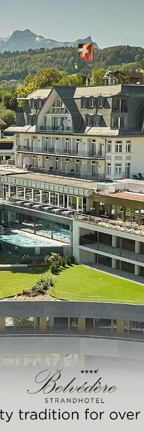 Belvédère Strandhotel，位于施皮茨的酒店