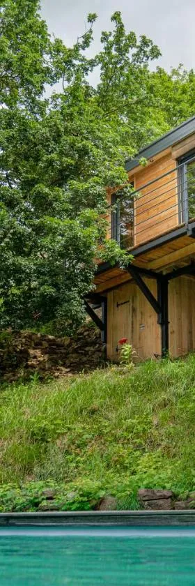 Le Moonloft insolite Tiny-House dans les arbres & 1 séance de sauna pour 2 avec vue panoramique，位于Osenbach的酒店