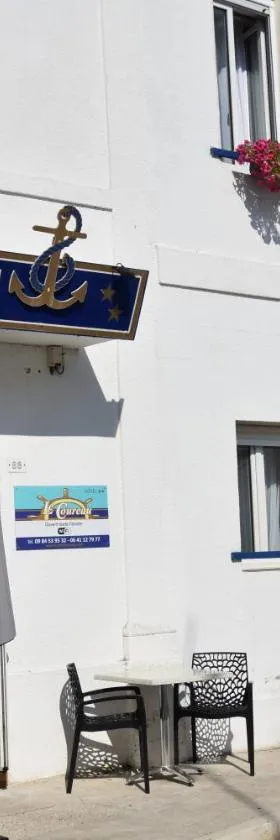 勒库雷酒店，位于圣特罗让莱班的酒店