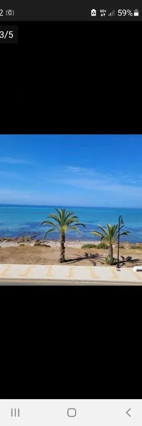 Apartamento en primera linea de mar.，位于穆尔西亚的酒店