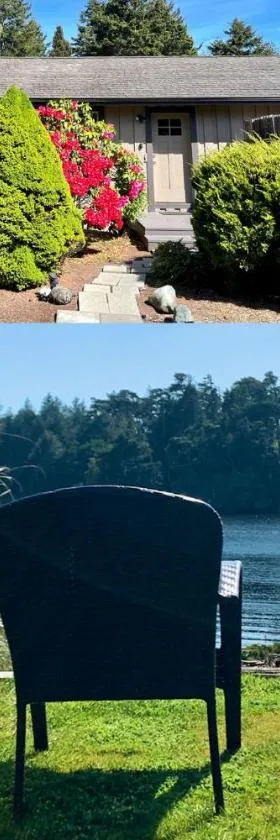 The Redwood Guesthouse at the Floras Lake Getaway，位于Langlois的酒店