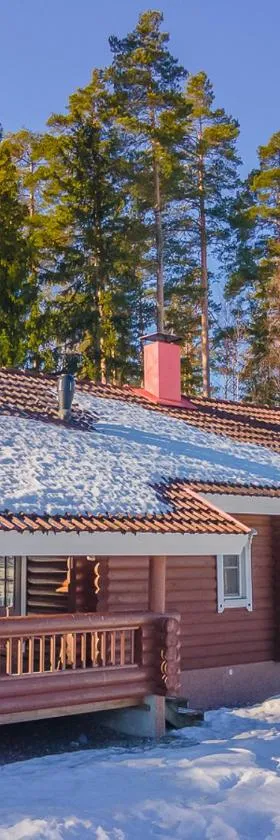 Villa Kurpitsa at MESSILA ski & camping，位于Hollola的酒店