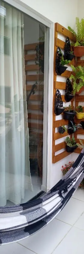 APARTAMENTO COM SUITE EM CONDOMÍNIO FECHADO com estacionamento próprio，位于塞古罗港的酒店