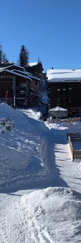 4P au pied des pistes, refait à neuf, La Plagne, avec WIFI，位于雷高石的酒店