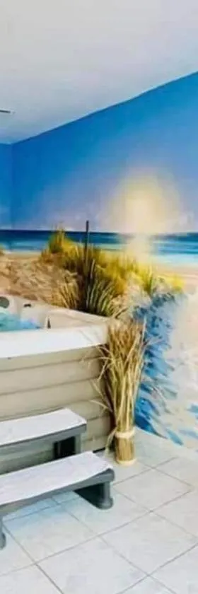 Gîte "Aux portes de la baie" avec jacuzzi 6 pers，位于Aigneville的酒店
