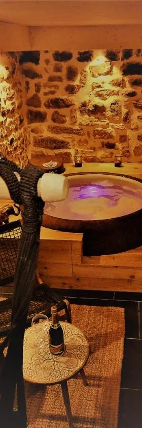 Au Vingtain - Appartement & Spa atypique，位于Brindas的酒店