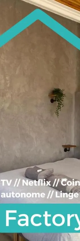 Capstay Roubaix Lille private shower & Netflix，位于鲁贝的酒店