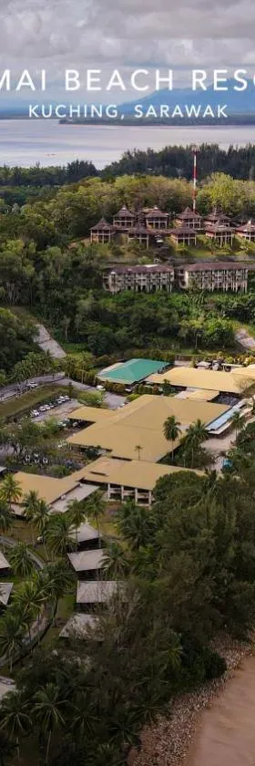 达迈海滩度假村，位于山都望的酒店