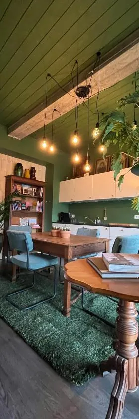 Plantkot -Boekenkot -Kunstkot en love kot，位于Poelkapelle的酒店