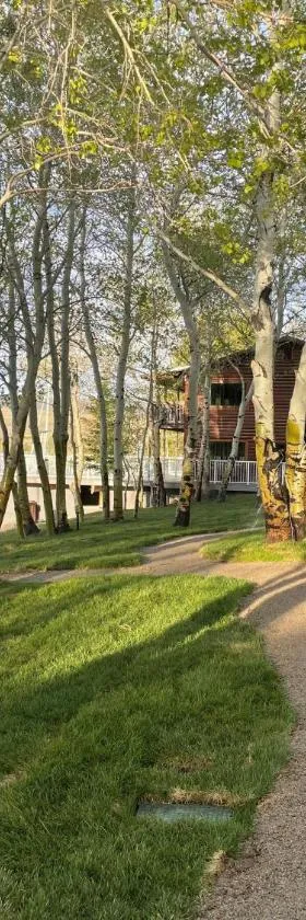 湖畔山林小屋度假酒店及码头，位于派恩代尔的酒店
