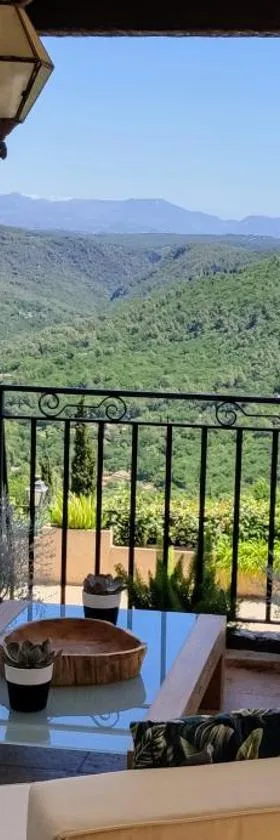 Loup Castel Boutique Hotel B&B，位于Le Bar-sur-Loup的酒店