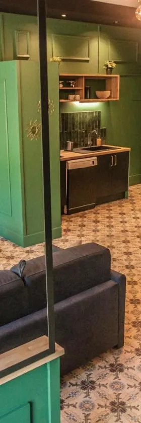 Le T.Green，位于La Gorgue的酒店