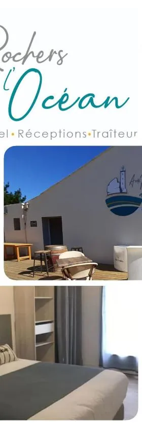 Hotel Aux Rochers de l'Ocean，位于Givrand的酒店