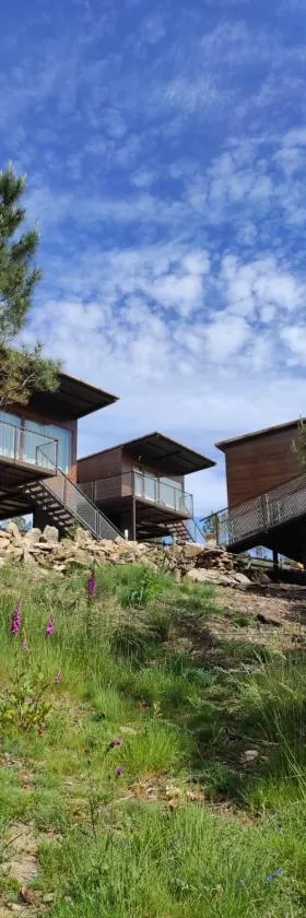 Cabañas Mirador de Ézaro，位于Arcos的酒店