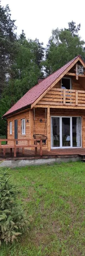 Samosiejka - z widokiem na jezioro，位于利兹巴克的酒店