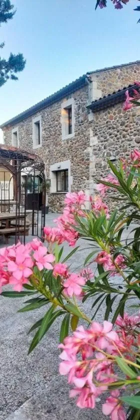 Hôtel du cros d'Auzon，位于Saint-Maurice-dʼArdèche的酒店