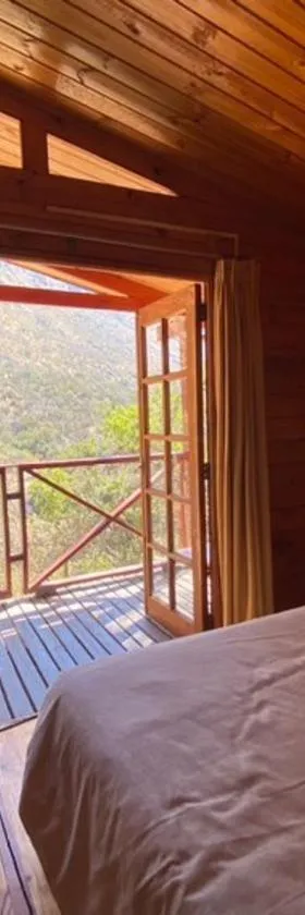 Rancho el Chilcal Cabañas con vista al rio，位于圣阿方索的酒店