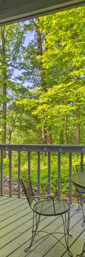 Wintergreen Resort Studio with Deck and Ski-Out Access，位于Mount Torry Furnace的酒店