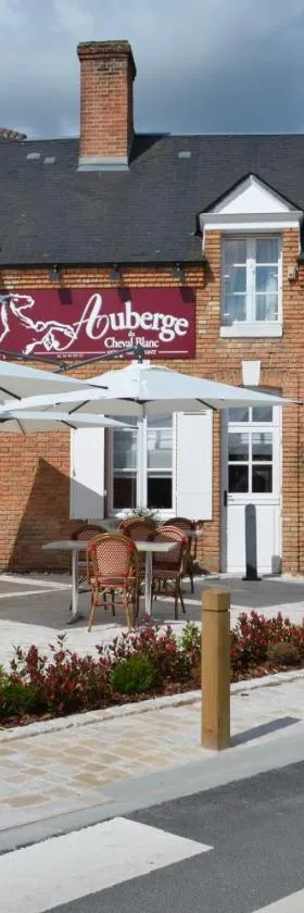Logis Hôtel Auberge du Cheval Blanc，位于Yvoy-le-Marron的酒店