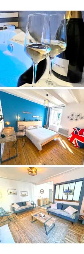 Gîte cosy avec Jacuzzi classé 3 étoiles，位于Poncin的酒店