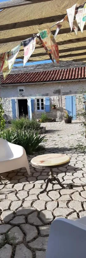 Peaceful Dordogne countryside cottage with pool.，位于Saint-Martial-Viveyrol的酒店