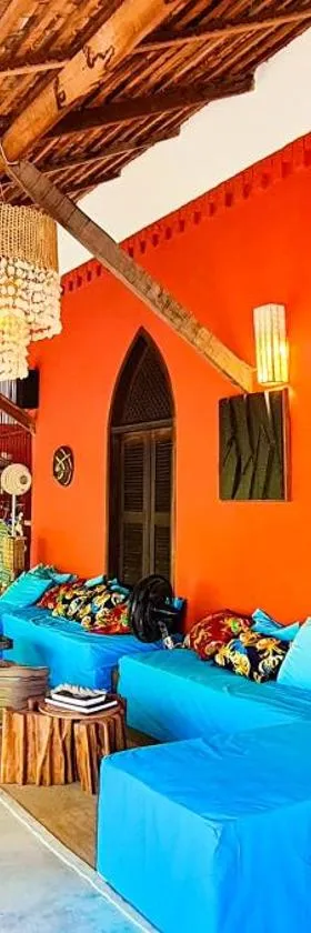Castelo Vendôm Ecolodge Parajuru，位于帕拉茹鲁的酒店