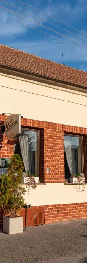 Restaurace-Pension-Vinařství U Šťastných，位于Mistřín的酒店