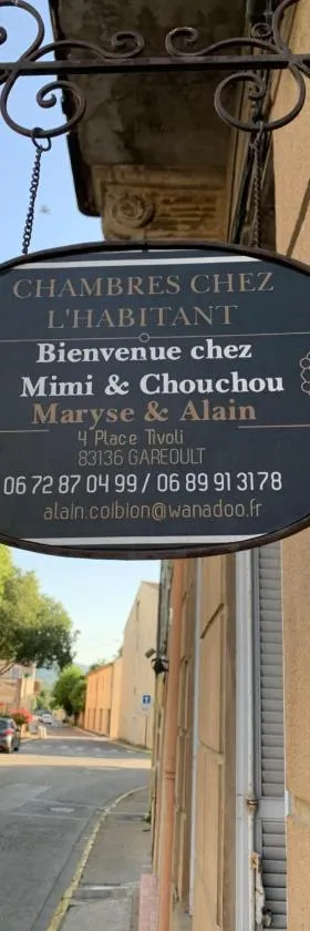 Chez Mimi & Chouchou，位于Garéoult的酒店