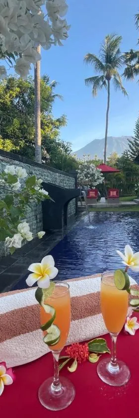 Serene 2 BR Villa Private Pool in Top Diving Area，位于库布的酒店
