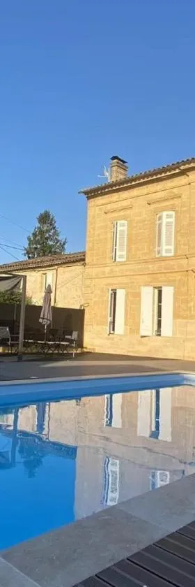 Maison de maître Gironde，位于Saint-Philippe-dʼAiguille的酒店