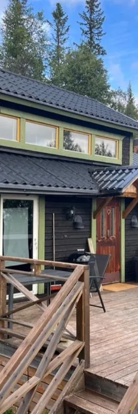 Mysig fjällstuga med direktanslutning till fjället，位于Oviken的酒店