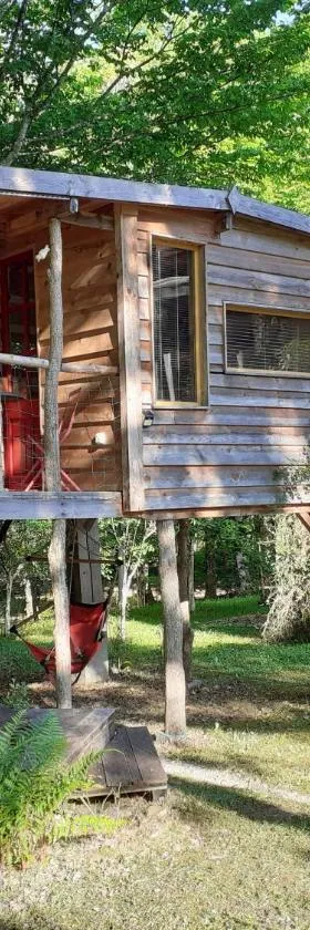 La cabane de l'oiseau，位于Couze-et-Saint-Front的酒店