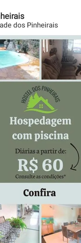 Hostel dos Pinheirais，位于Caieiras的酒店