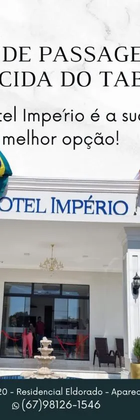 HOTEL IMPERIO，位于Aparecida do Taboado的酒店