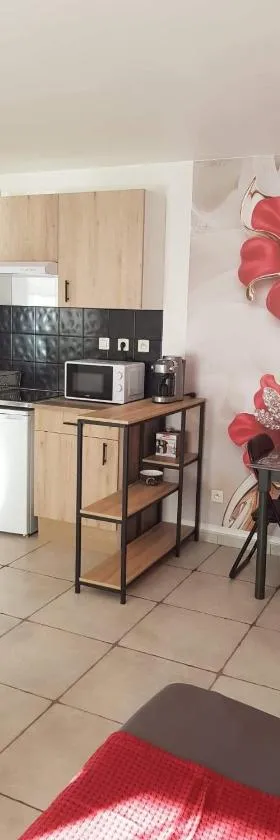 Joli appartement de 30 m2 en RDC，位于Bassens的酒店