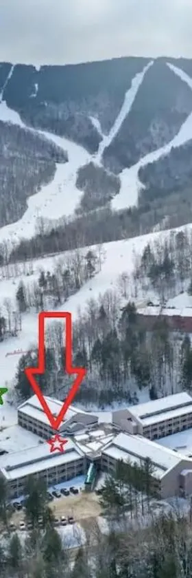 Sunday River Ski In Ski Out Mountain View Condo with Hot Tub Pool and Sauna!，位于纽里的酒店